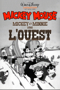 Mickey et Minnie dans l'Ouest